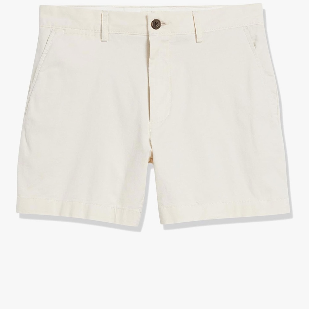 Men's Classic Cream Shorts - Picture 10 of 15
